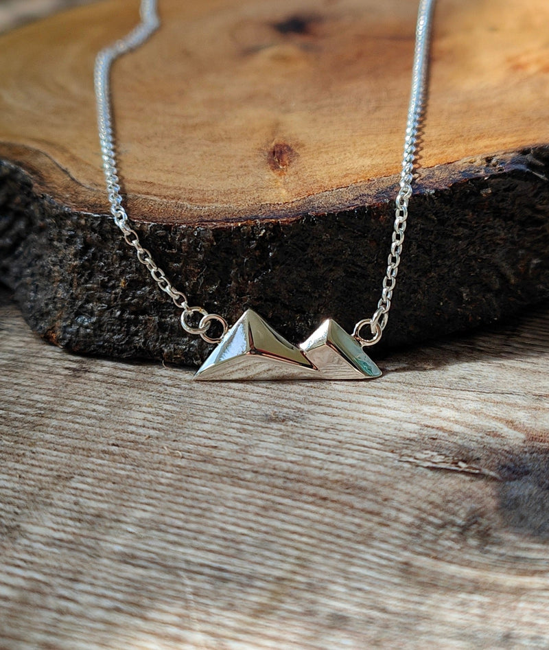 Geometric Mountain (16 inch) Necklace