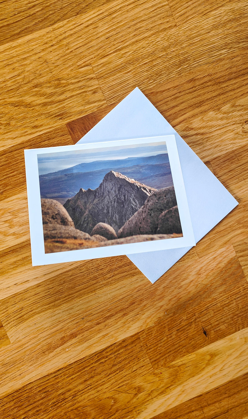 'Cir Mhor from the Castles' Note Card