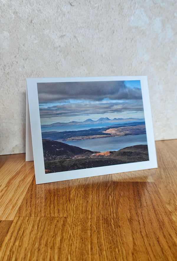 'Across to Jura' Note Card