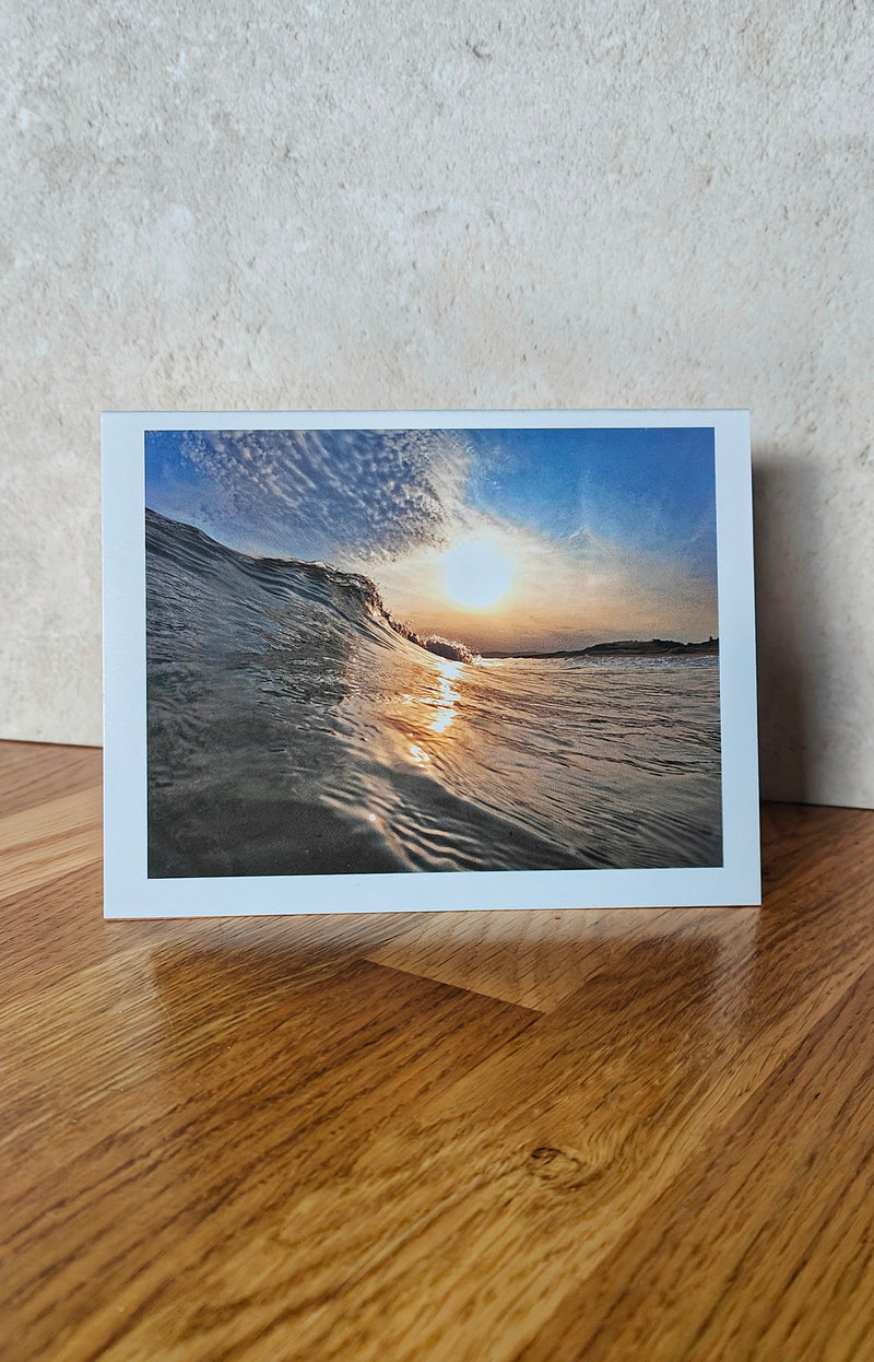 'Evening Wave' Note Card