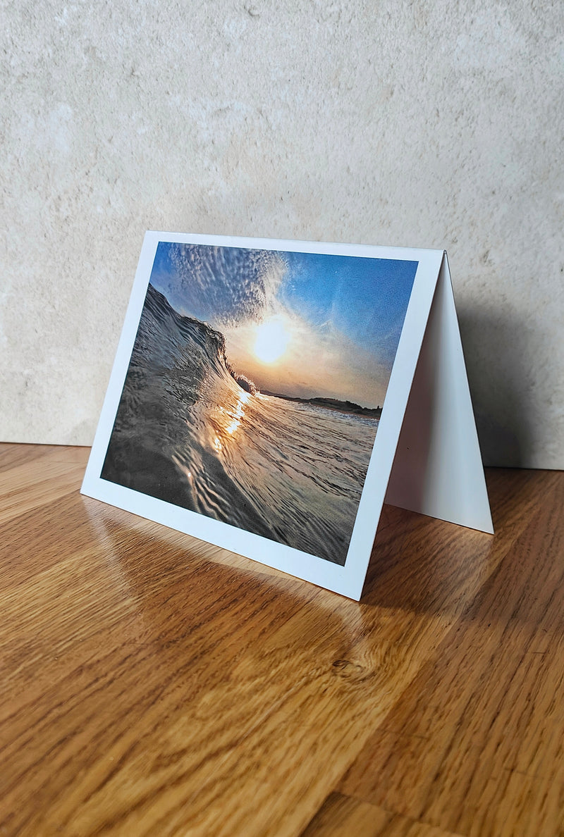 'Evening Wave' Note Card