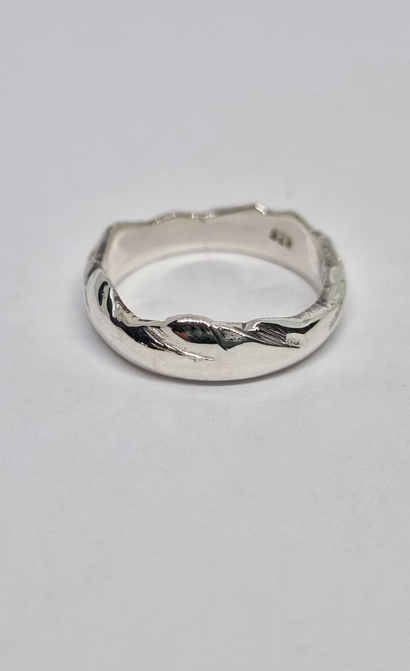 Skyline Carved Ring