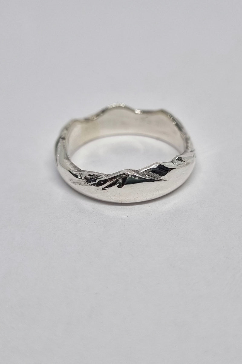 Skyline Carved Ring