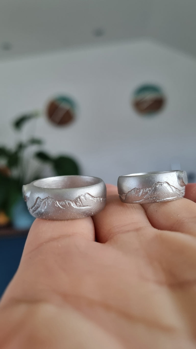 Landscape Carved Ring