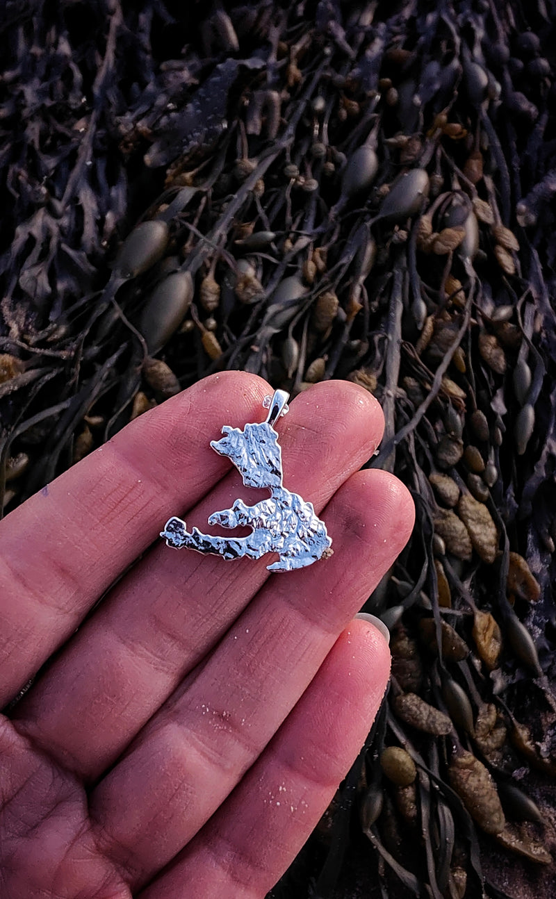 Isle of Mull 3D Pendant Necklace