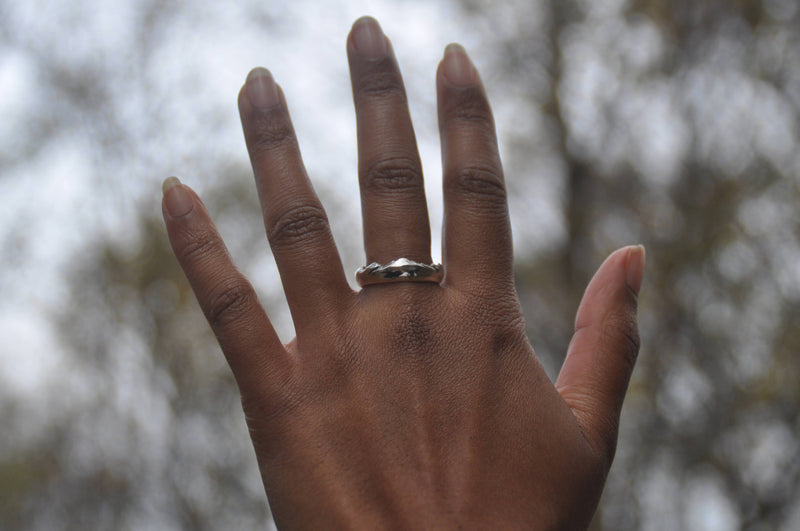 Skyline Carved Ring