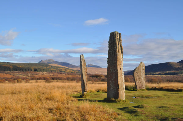 'Machrie Standing Stones' Note Card