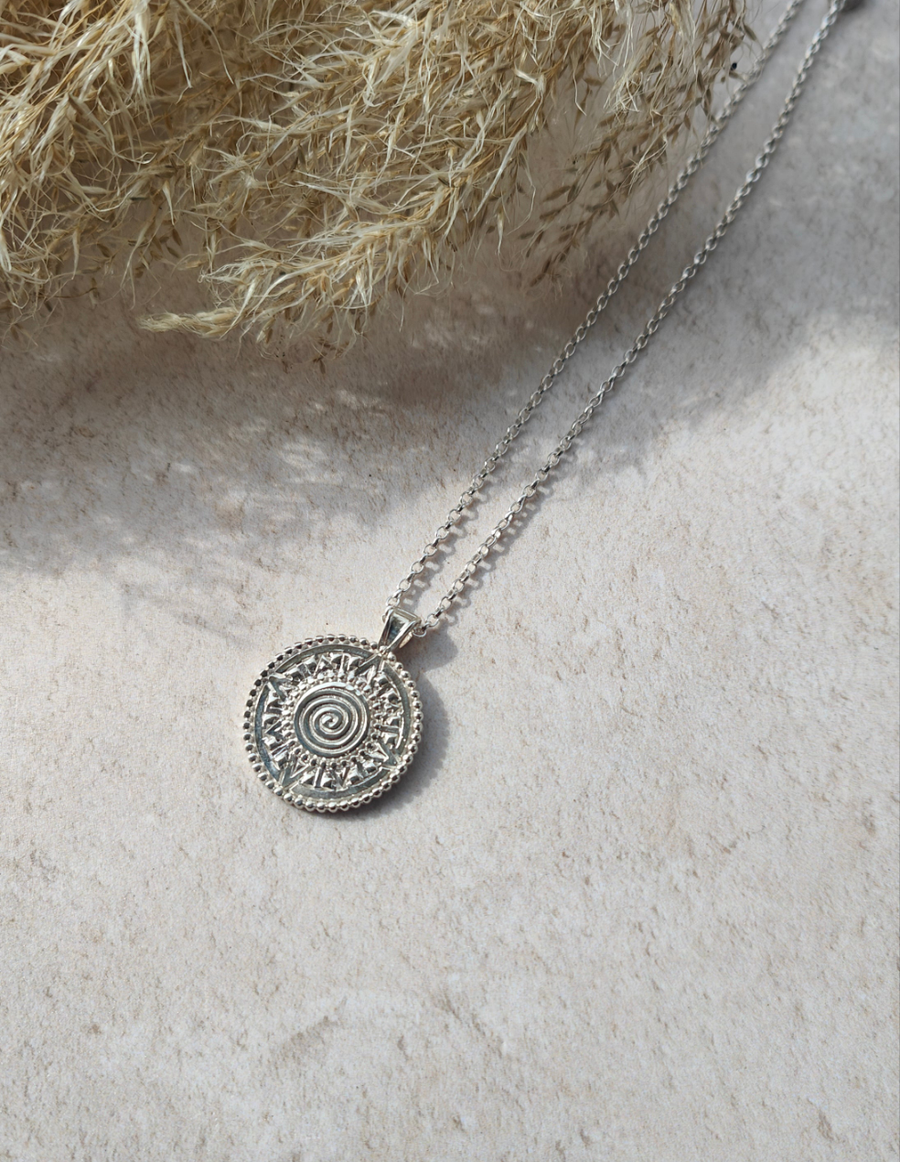 The Earth Mother Pendant Necklace | Sterling Silver Goddess