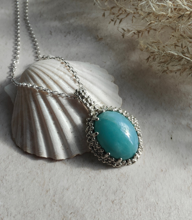 The Amazonite 'Reef' necklace