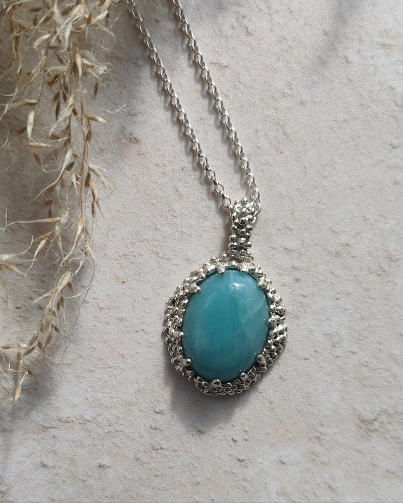The Amazonite 'Reef' necklace