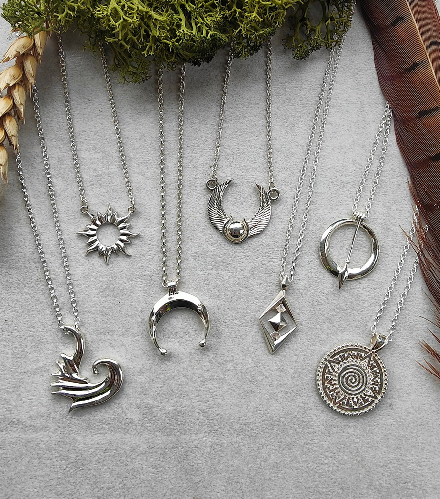 The Earth Mother Pendant Necklace | Sterling Silver Goddess