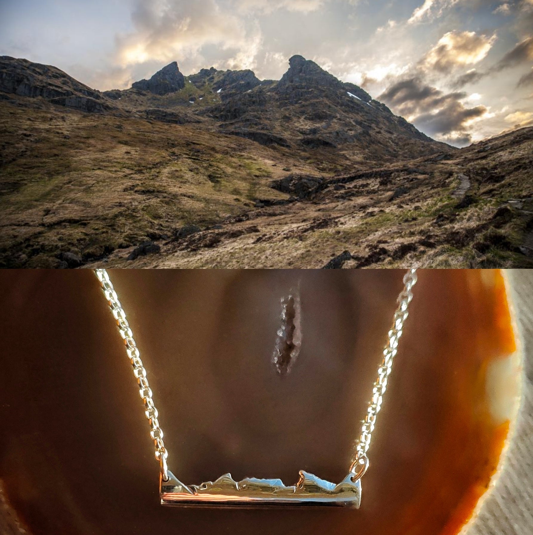 Cobbler Silver Necklace – Jess MacDonald Brass