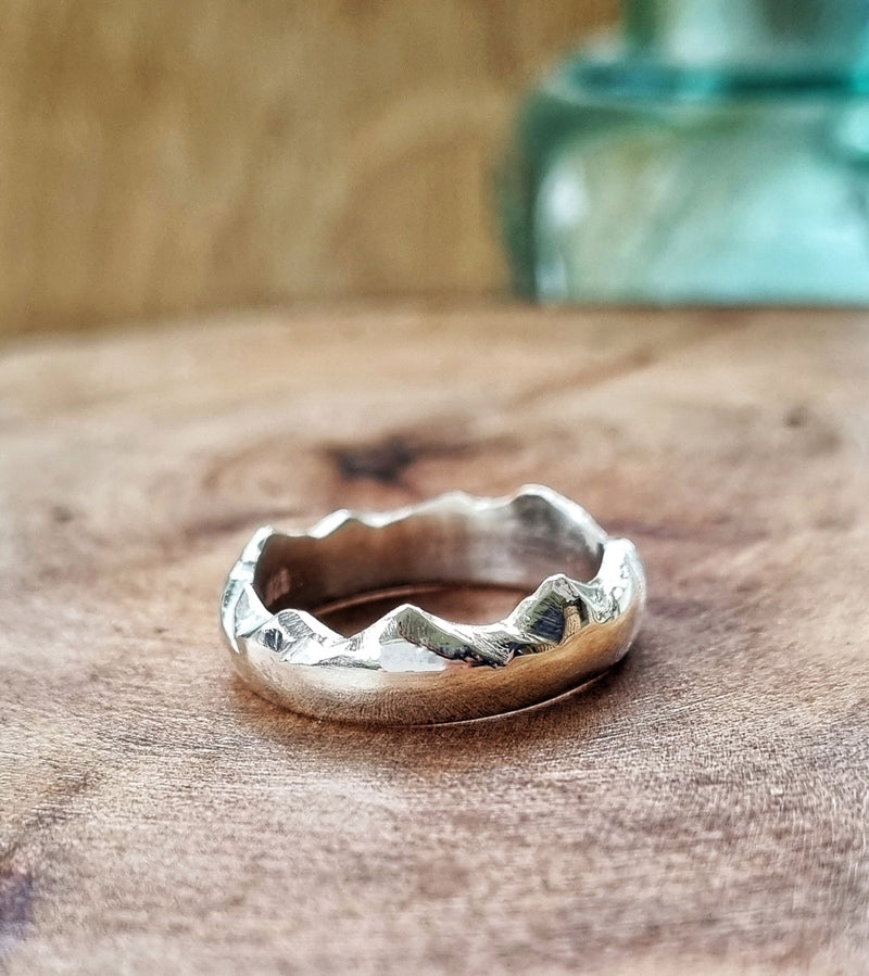 Skyline Carved Ring