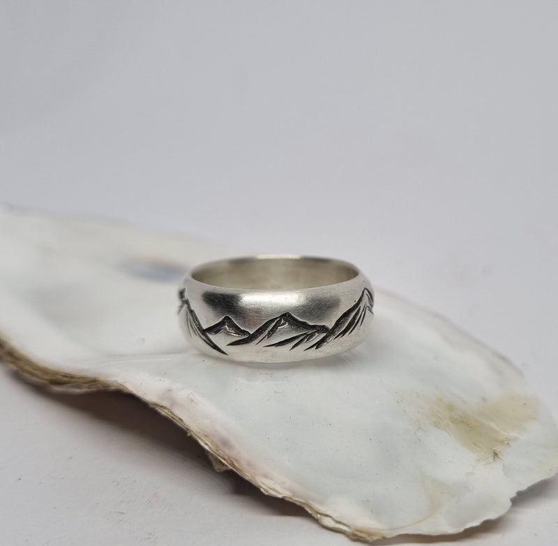 Landscape Carved Ring