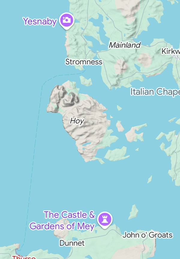 Isle of Hoy 3D Pendant Necklace