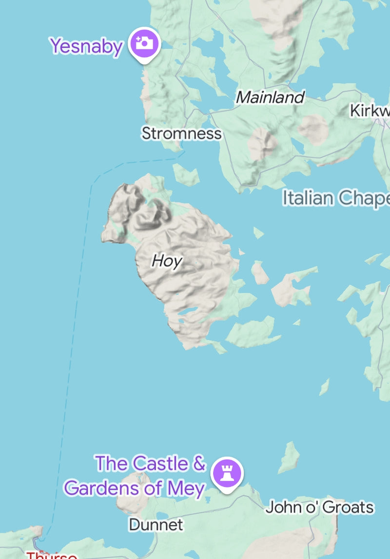 Isle of Hoy 3D Pendant Necklace