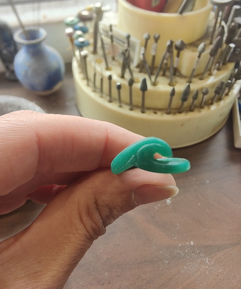 The Silver 'Crest' Wave Ring