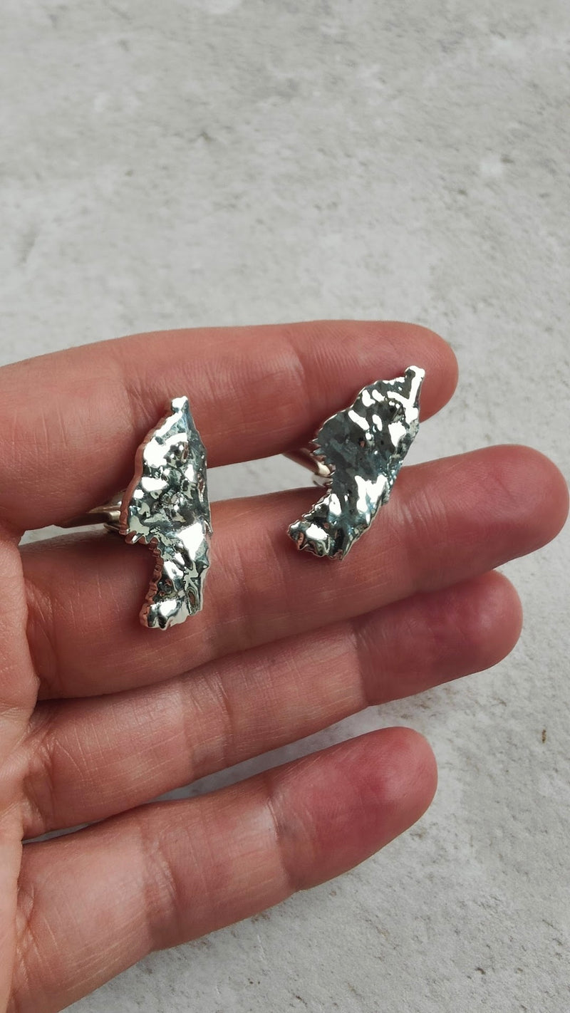 Isle of Iona 3D Silver Cufflinks