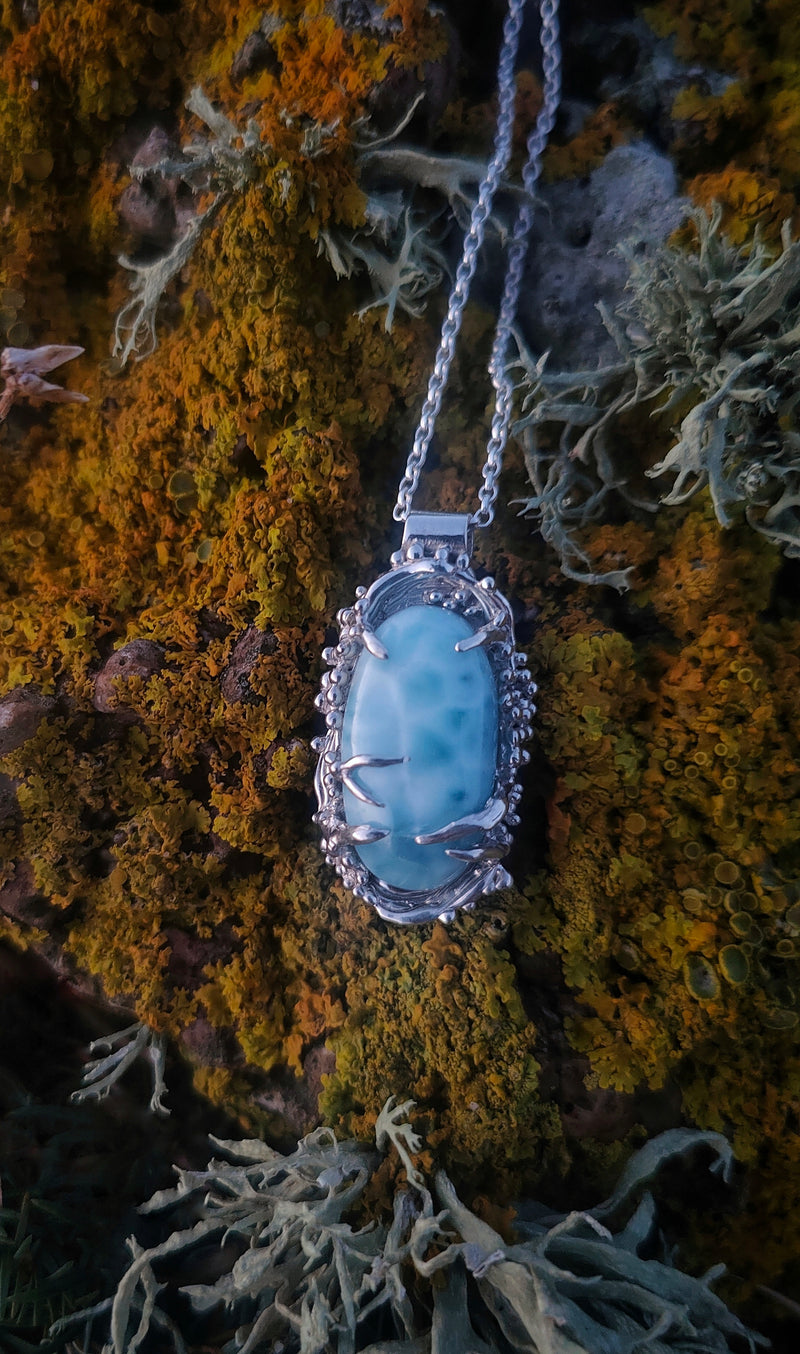 Ocean Reef Silver Pendant Necklace
