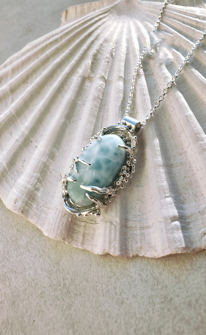 Ocean Reef Silver Pendant Necklace