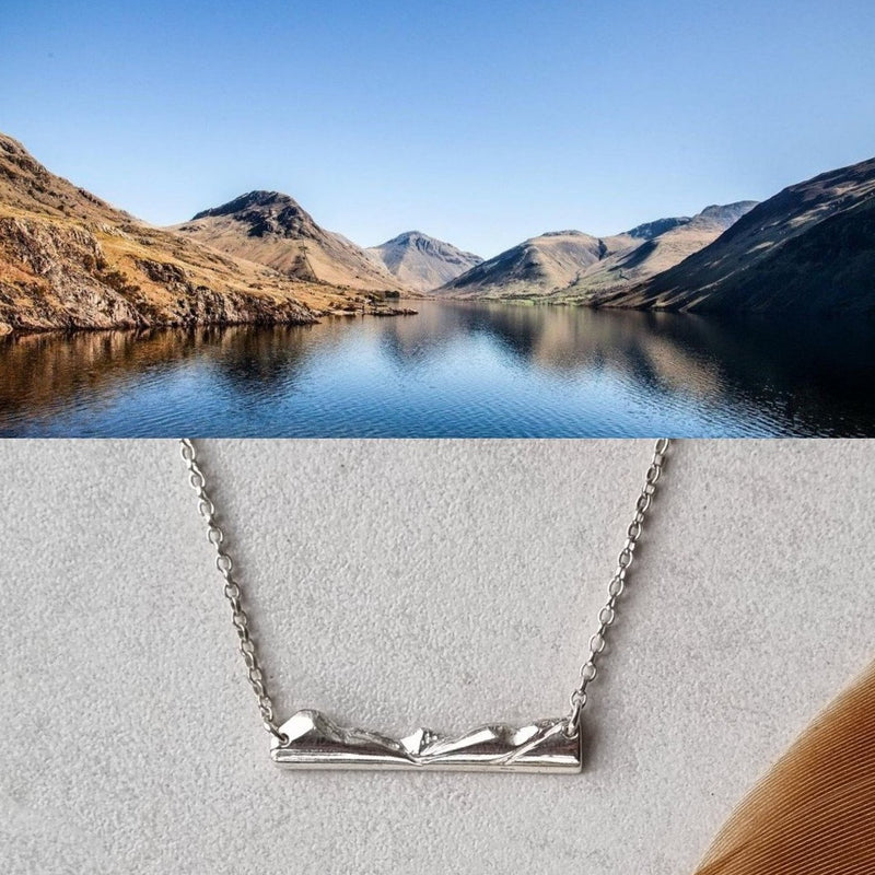 Mountain Sterling Bar Necklace – Say Anything... Jewelry by Stephanie Wilde