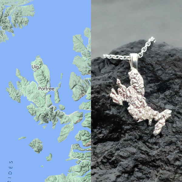 Isle of Skye 3D Pendant Necklace
